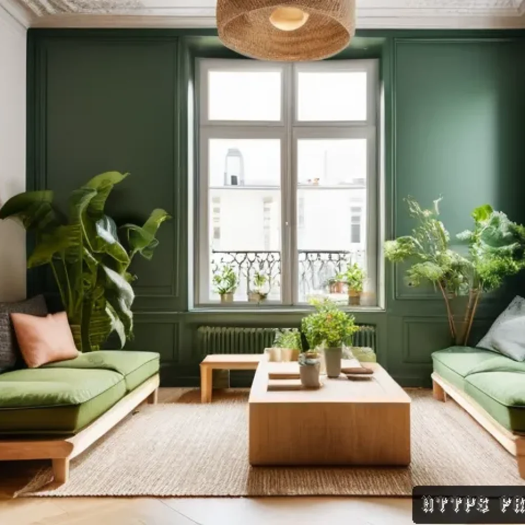 코리빙 커뮤니티의 커뮤니티 활동 아이디어 - Cozy informal meeting corner inside a modern coliving space in Paris, featuring comfortable armchair...